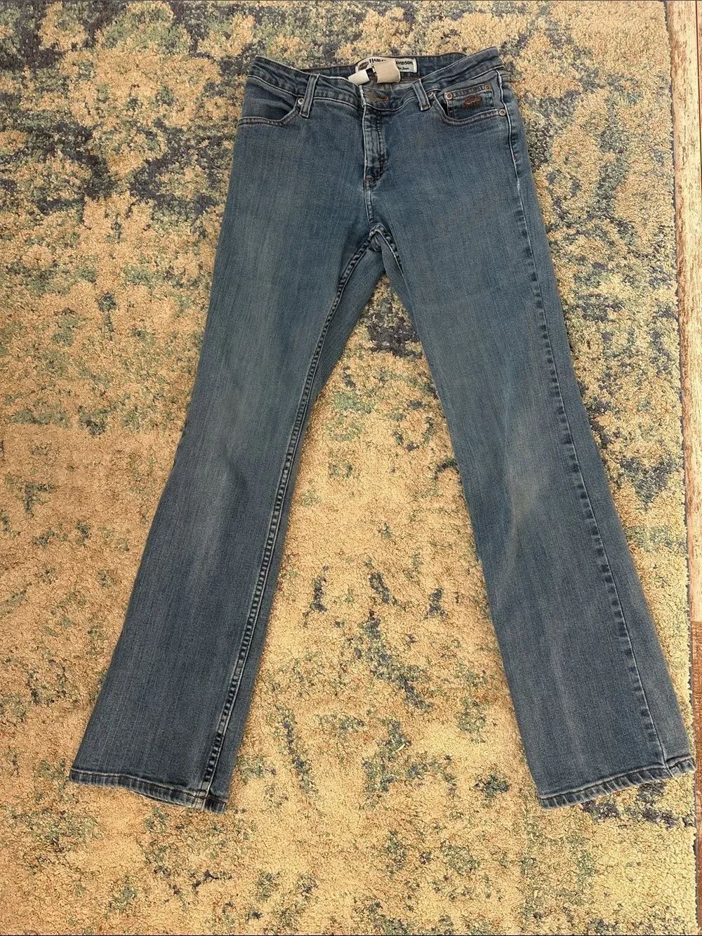 Harley-Davidson Women's Blue Bootcut Jeans